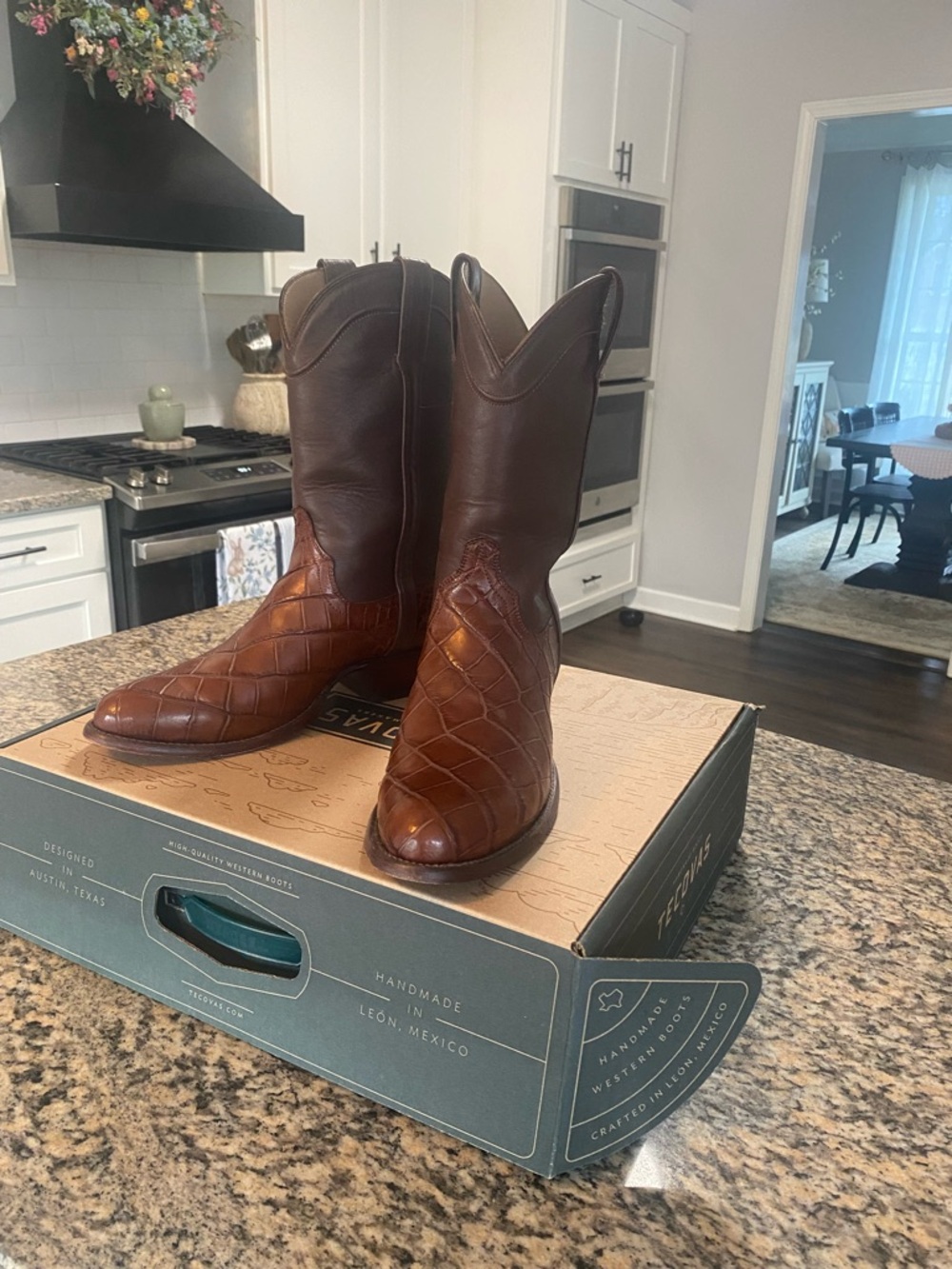 Tecovas Brown Men's Cowboy Western Boots